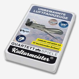 Quartett Kartenspiel Drohnen